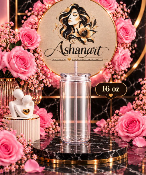 Vaso acrílico personalizado 16 oz